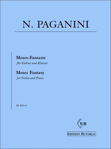 Cover - Paganini, Moses Fantasy
